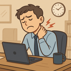 【台北中山肩頸痠痛整復推薦】久坐上班族肩頸卡死？真正原因其實不是工作量！