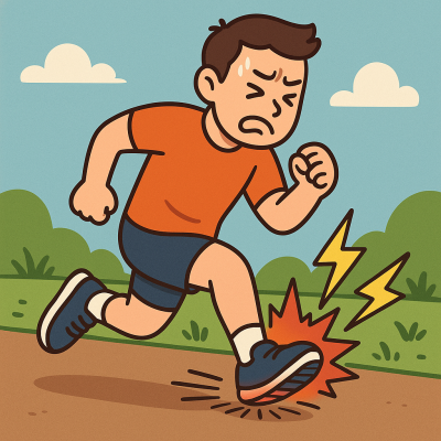 桃園蘆竹跑者最怕的痛：跑步後足底刺痛、踩地像踩到針？ ——這其實是「足底筋膜炎前兆」！蘆竹足底整復必看指南