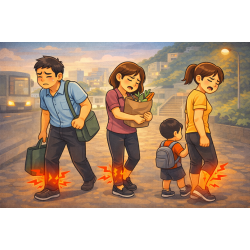 基隆七堵區久站、走路後足底痛？ 不是走太多，是足弓與下肢結構撐不住｜整復解析