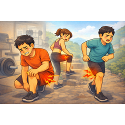 基隆信義區運動後膝蓋痠？ 不是運動傷害，是骨盆與下肢出力順序錯了｜整復解析