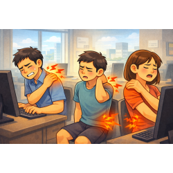 基隆仁愛區上班族肩頸痠痛？ 不是太累，是頭前伸與肩胛長期失衡｜整復解析