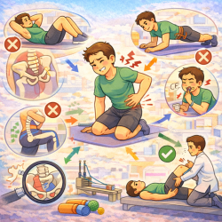 苗栗核心怎麼練都沒感覺？ 問題不在腹肌，而是「骨盆與呼吸沒有接上」