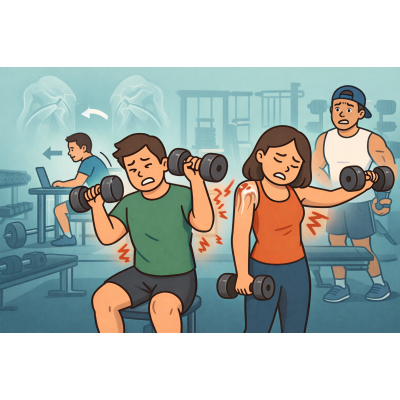 板橋肩推越練越卡？ 不是肩膀太弱，而是肩胛早就「沒接上系統」