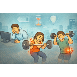 台北信義區下班後怎麼練都沒力？ 不是你體能差，而是「久坐把出力系統關掉了」