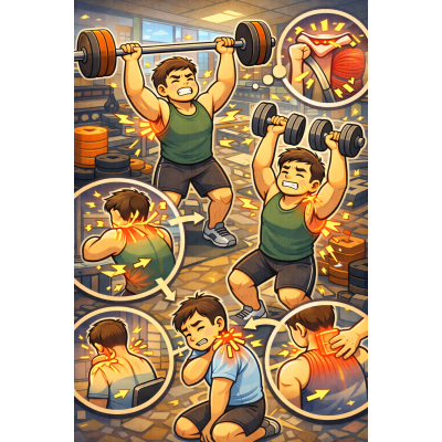 台中南屯區肩推卡住、手舉不上去？ 不是肩膀太緊，而是「肩胛沒有接上來」