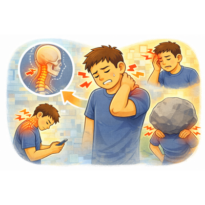 肩頸痠痛只是疲勞嗎？其實是脊椎壓力失衡