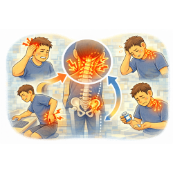 頭痛吃止痛藥就好？其實很多頭痛來自頸椎與骨盆失衡