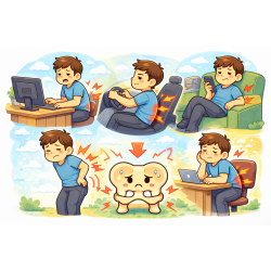 久坐下背痛怎麼辦？很多人其實是骨盆失去穩定