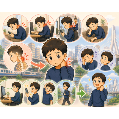 新莊脖子痛怎麼辦？低頭族最常見原因一次看