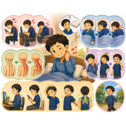 起床脖子痛不是老了，很多人其實忽略這個原因
