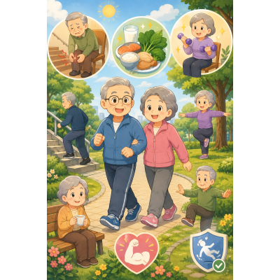 年紀大走路變慢正常嗎？可能與肌力退化有關